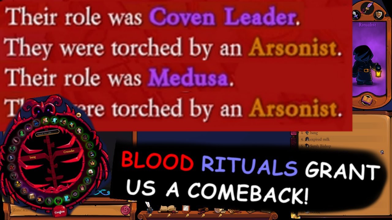 The Ritualist is GAME-CHANGING | Town of Salem 2 All Any