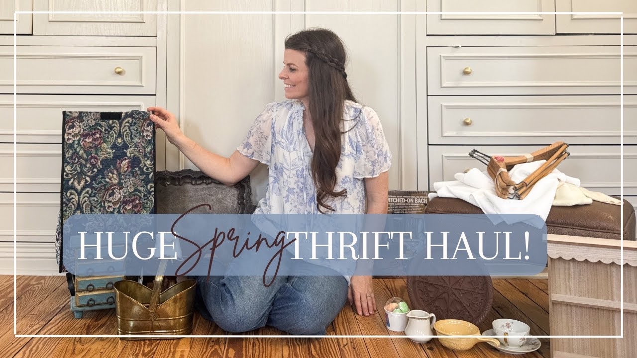 HUGE SPRING THRIFT HAUL!