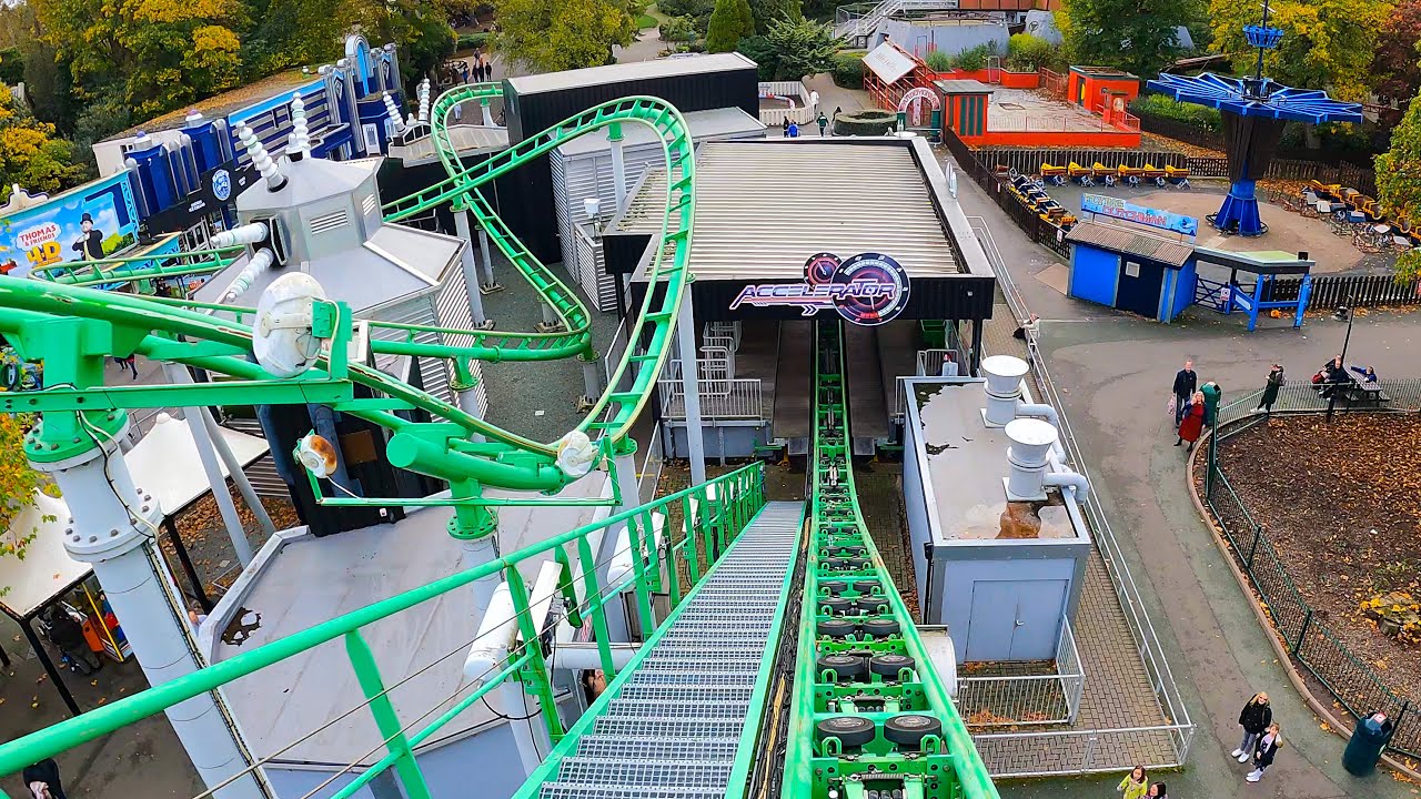 Accelerator [4K] Front Seat POV - Drayton Manor Resort
