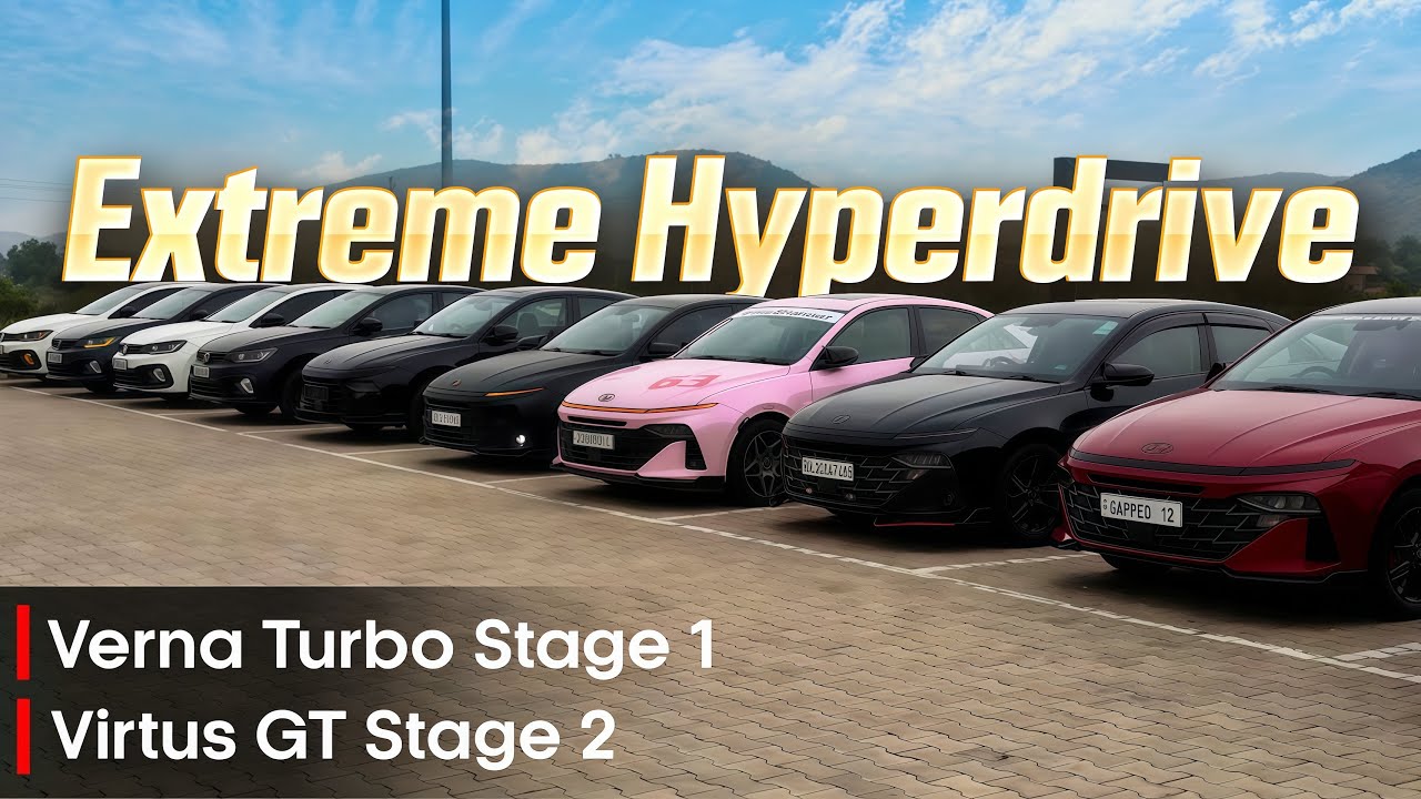 Extreme Hyperdrive | Tuned Cars Meet [Verna Turbo Stage 1 Vs Virtus GT Stage 2] Drag Race.