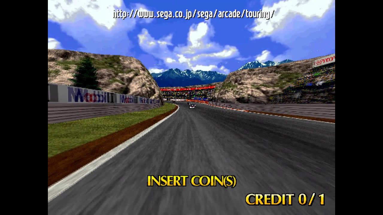 (Demo) Sega Touring Car Championship (C)SEGA 1996