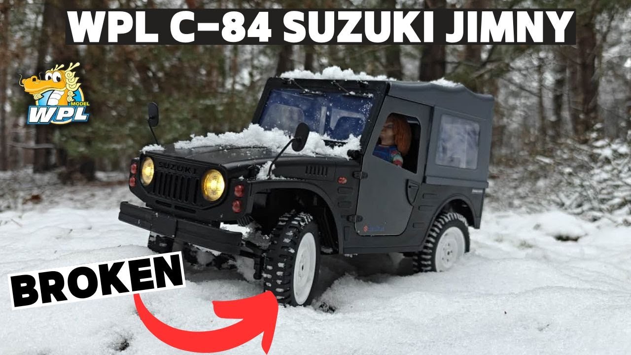 BROKEN Out of the Box?! WPL Jimny C-84 Review + DIY 3D Print Fix!