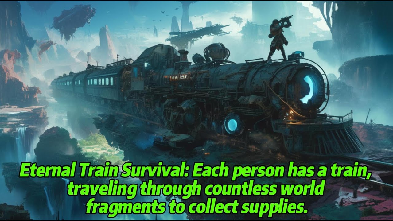 Eternal Train Survival: Travel through world fragments, collecting supplies.