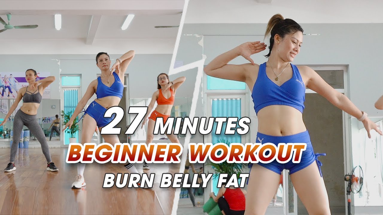 27-минутная тренировка для начинающих сжигать жир | Eva Fitness
