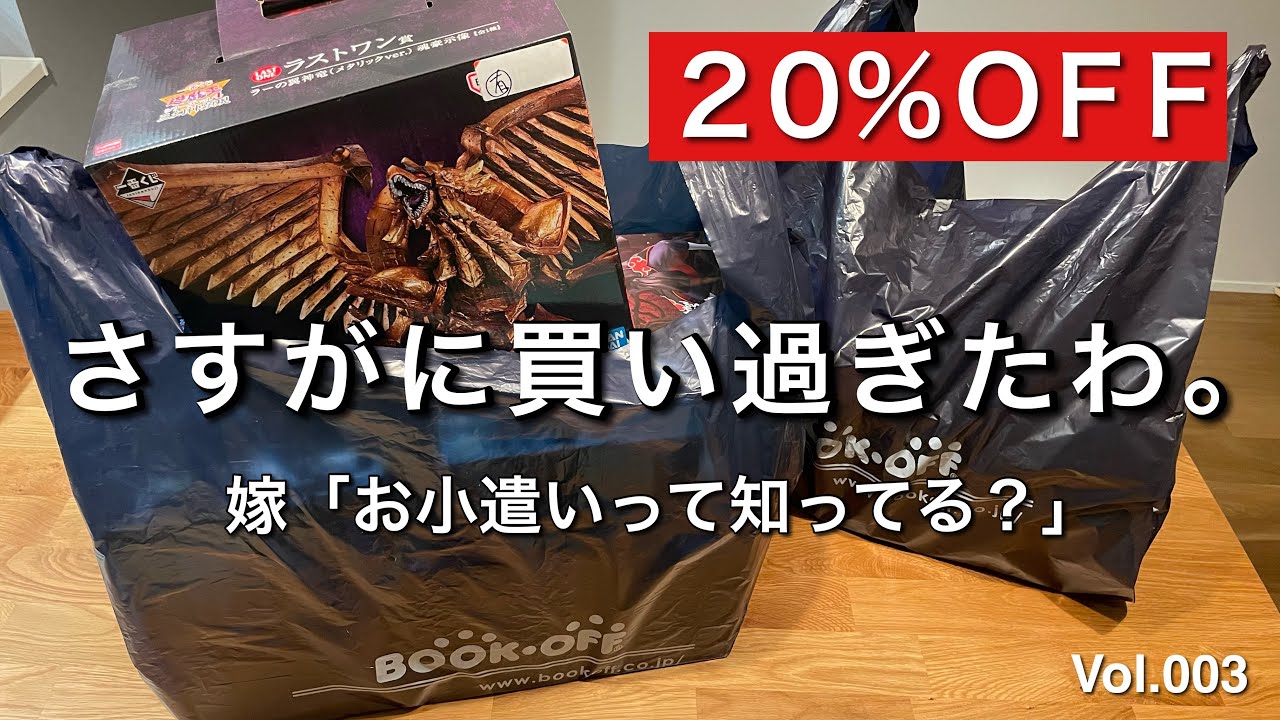【Vol.003】お小遣いだけど怒られるくらいには買いました　-前編-