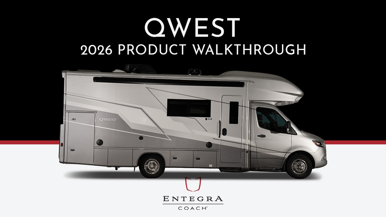 2026 Qwest Gas Class C Motorhome - Full Product Walkthrough - Entegra Coach