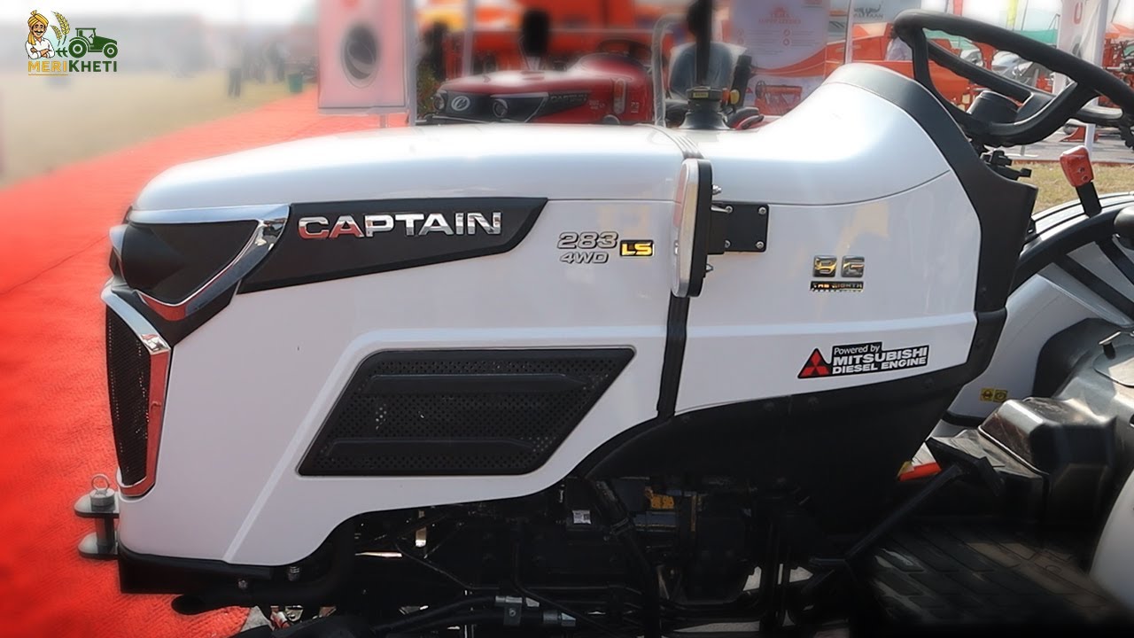Captain 283 LS 4WD Tractor (White) | Full Review | Features & Power 💪