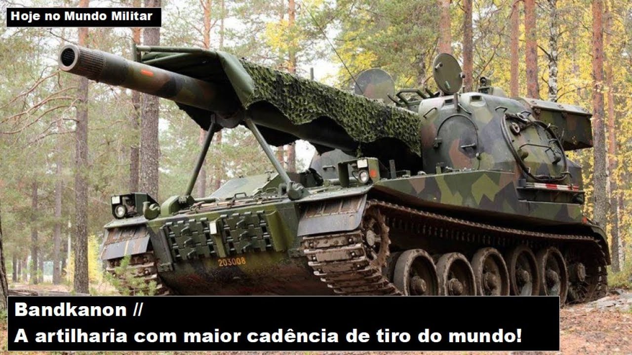 Bandkanon – A artilharia com maior cadência de tiro do mundo