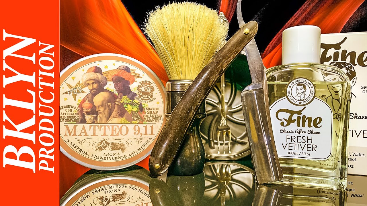 💈 Провальное бритье с опасной бритвой Wade Butcher, Abbate Y La Mantia Matteo 9,11 Soap, Omega, Fine