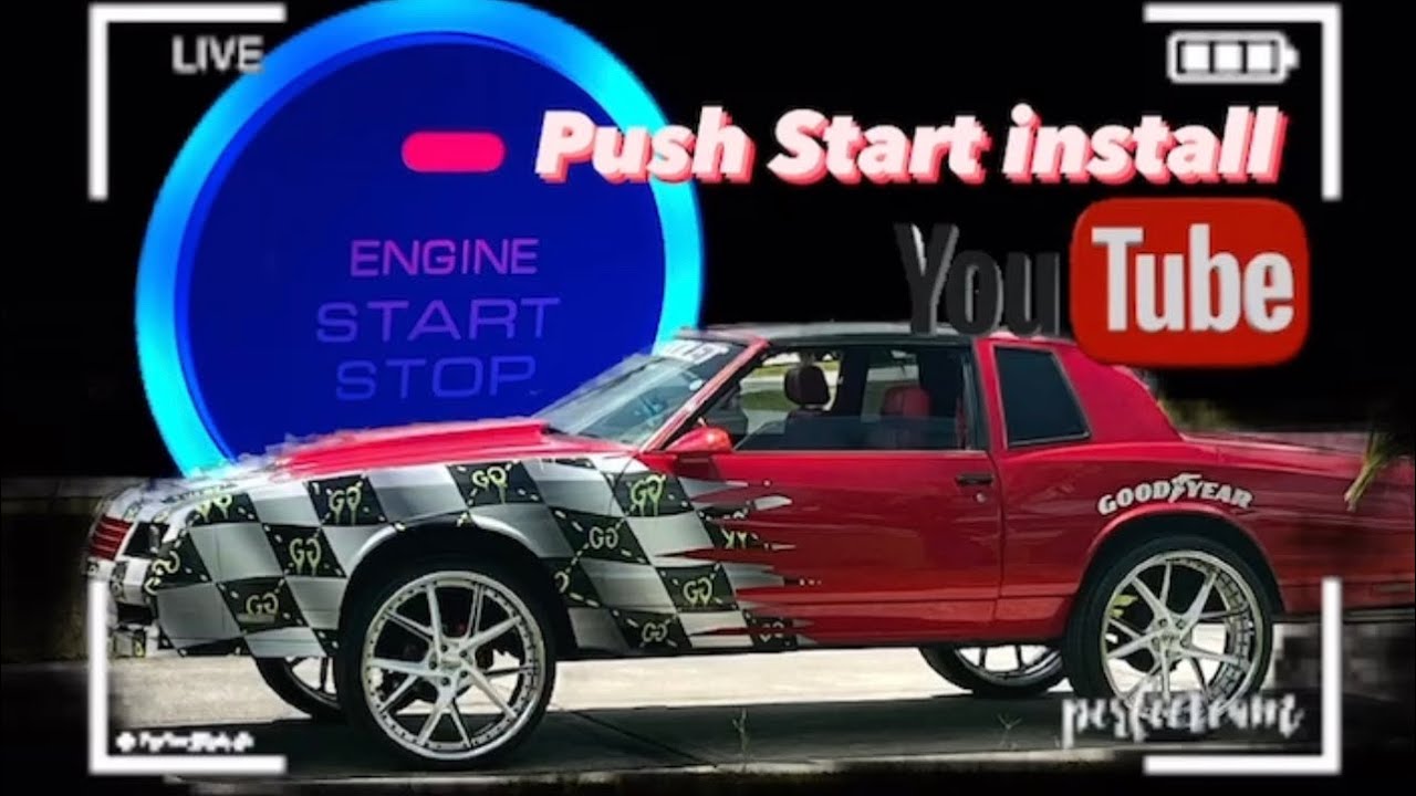 Push start kit  install on a Monte Carlo SS