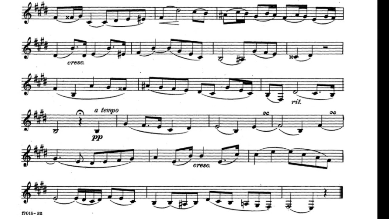 Etude No. 27 from 32 Etudes for the Clarinet by Cyrille Rose #clarinet #college #music #university