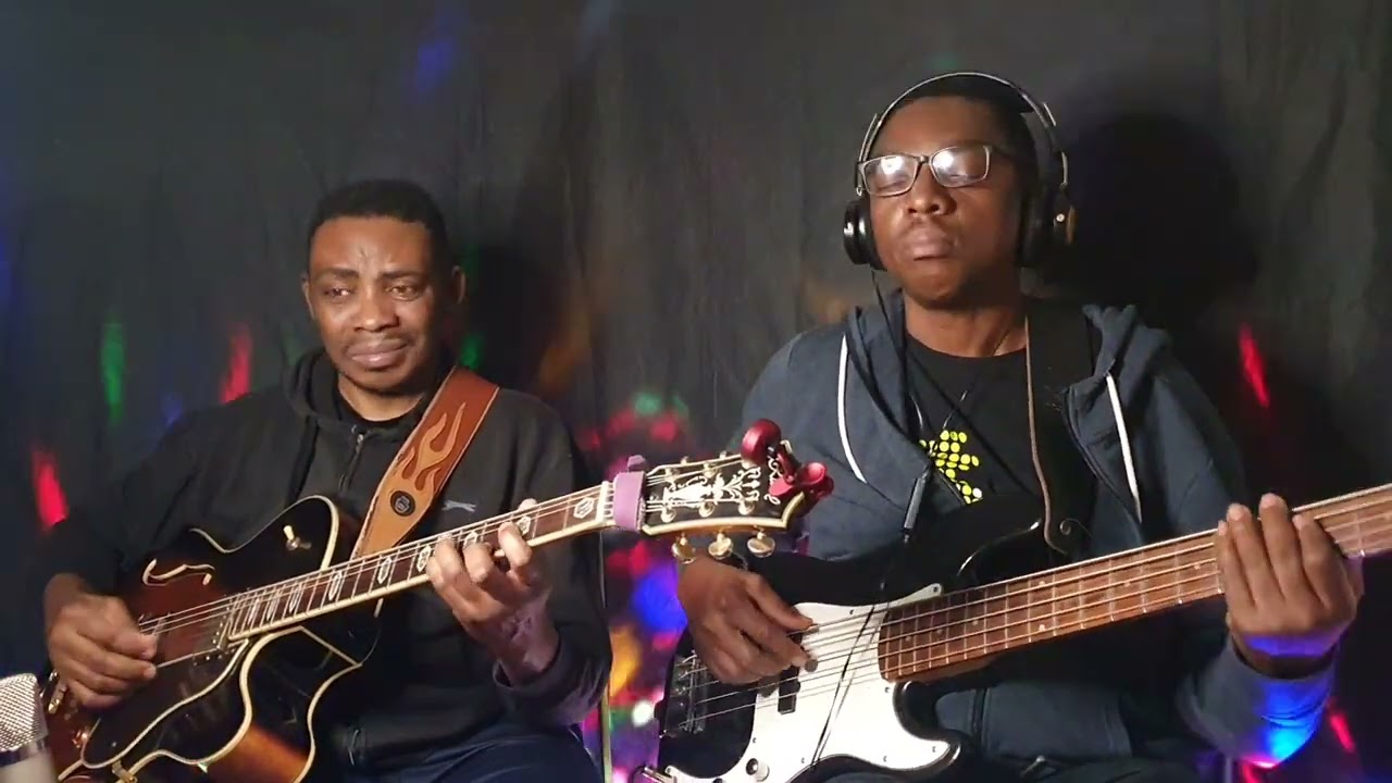 Bow Down and Worship Him Guitar Cover by Temitope Oluwadare feat Ayo Oluwadare