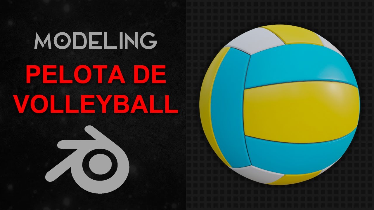 Modelado de PELOTA DE VOLLEYBALL - ¡FÁCIL! / To Sphere | BLENDER MODELING