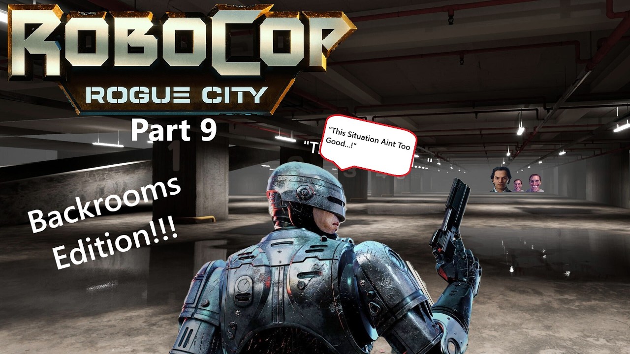 Are We In The BACKROOMS!?!? And Courtroom Crackdowns! - RoboCop: Rogue City - Part 9