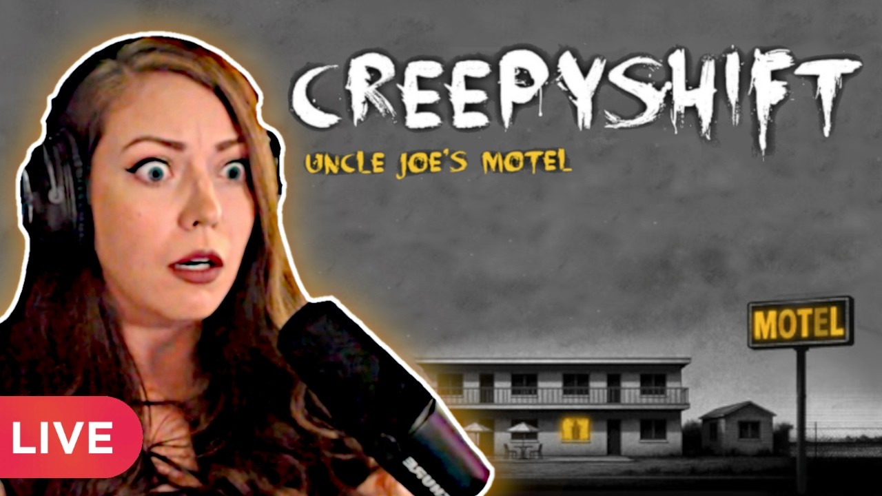 🔴 LIVE: NEW INDIE HORROR - Creepy Shift, Uncle Joe's Motel! 🤍