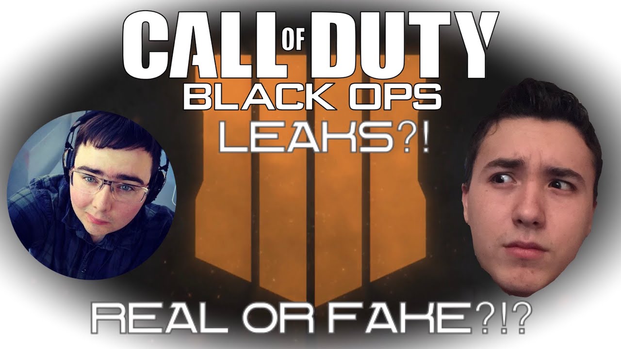 BLACK OPS 4 LEAKS REAL OR FAKE???