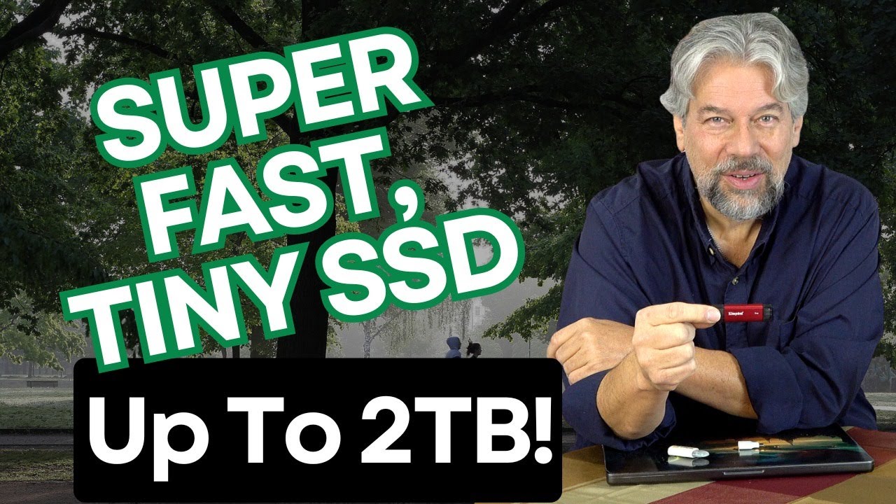 Маленький, но огромный! Портативный SSD-накопитель Kingston с двумя портами USB-A/USB-C объемом 1...