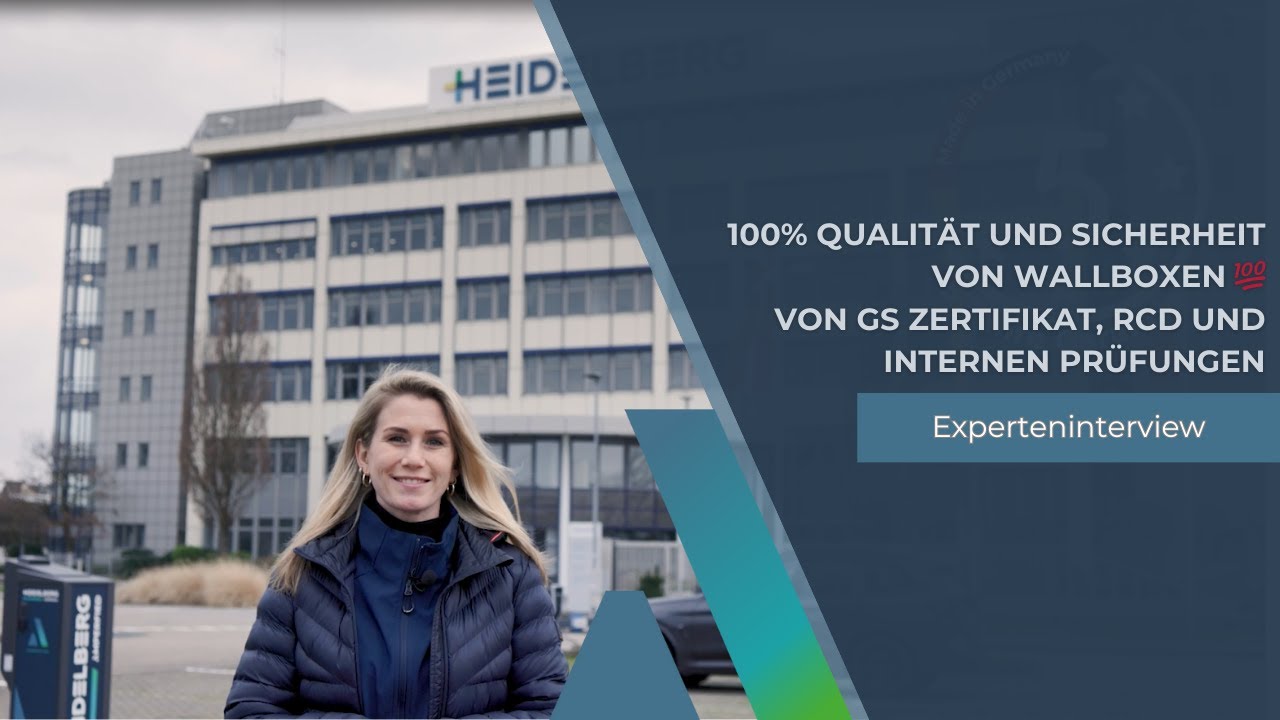 100% Qualit&auml;t und Sicherheit von Wallboxen 💯 Von GS Zertifikat, RCD und internen Pr&uuml;fungen