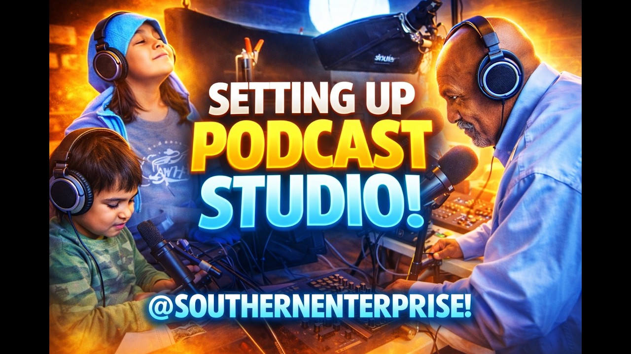 Behind The Scene | Setting up Podcast Studio