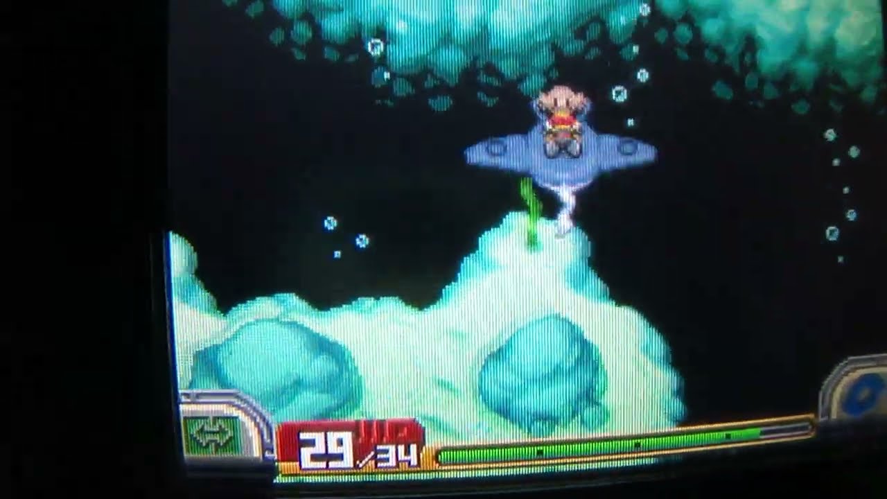 Pokémon Ranger Shadows of Almia underwater mission
