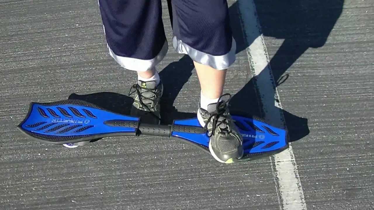 How To Ride A Razor Ripstick Caster Board Skateboard