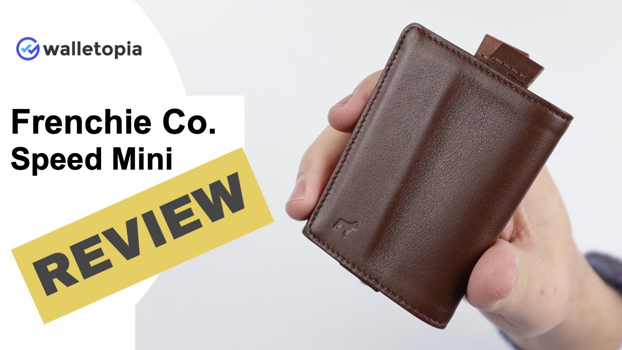 Is the Frenchie Co. Mini Speed wallet faster than its larger brother?