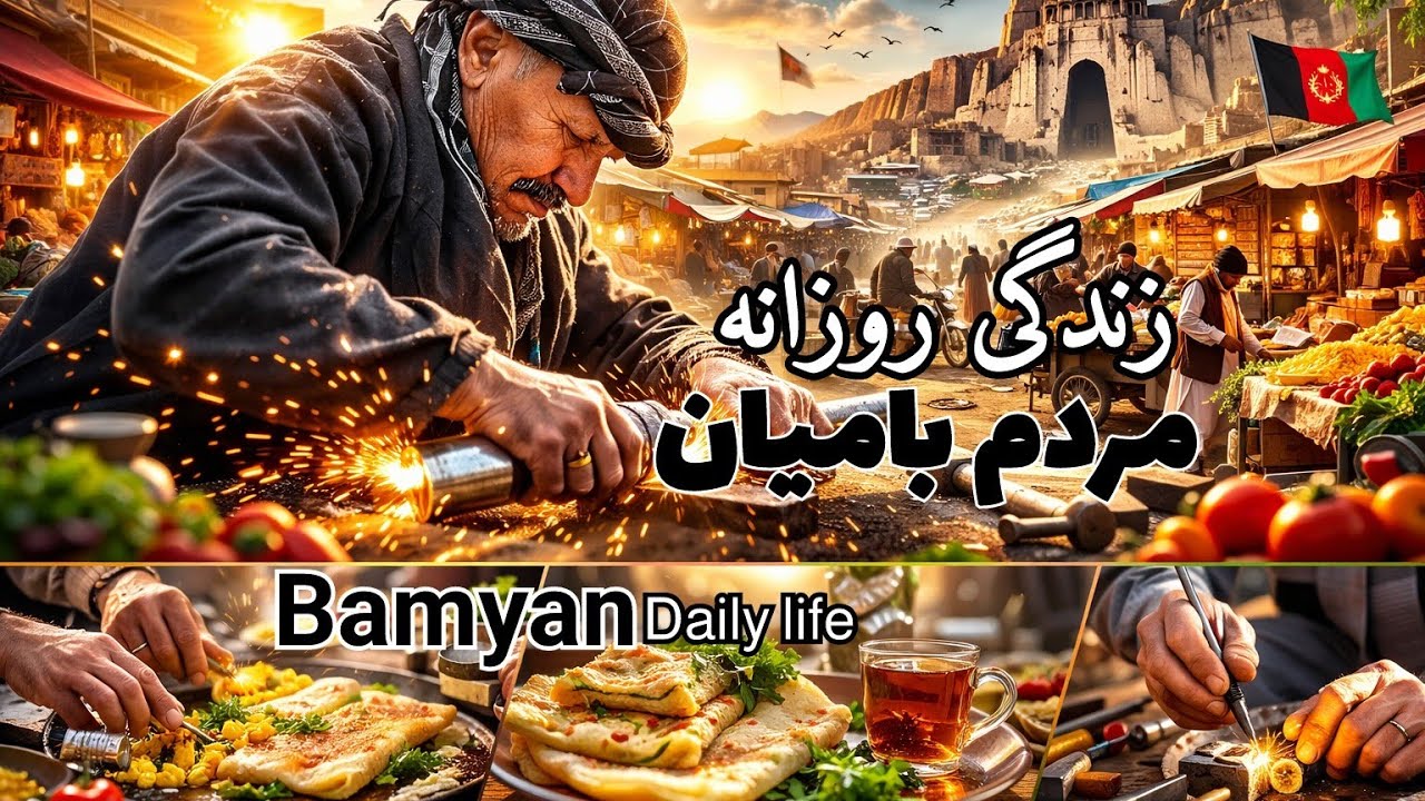 Bamyan Bazar Walking Tour | Real Afghan Market Life4|قدم زدن در بازار بامیان زندگی واقعی روزانه مردم