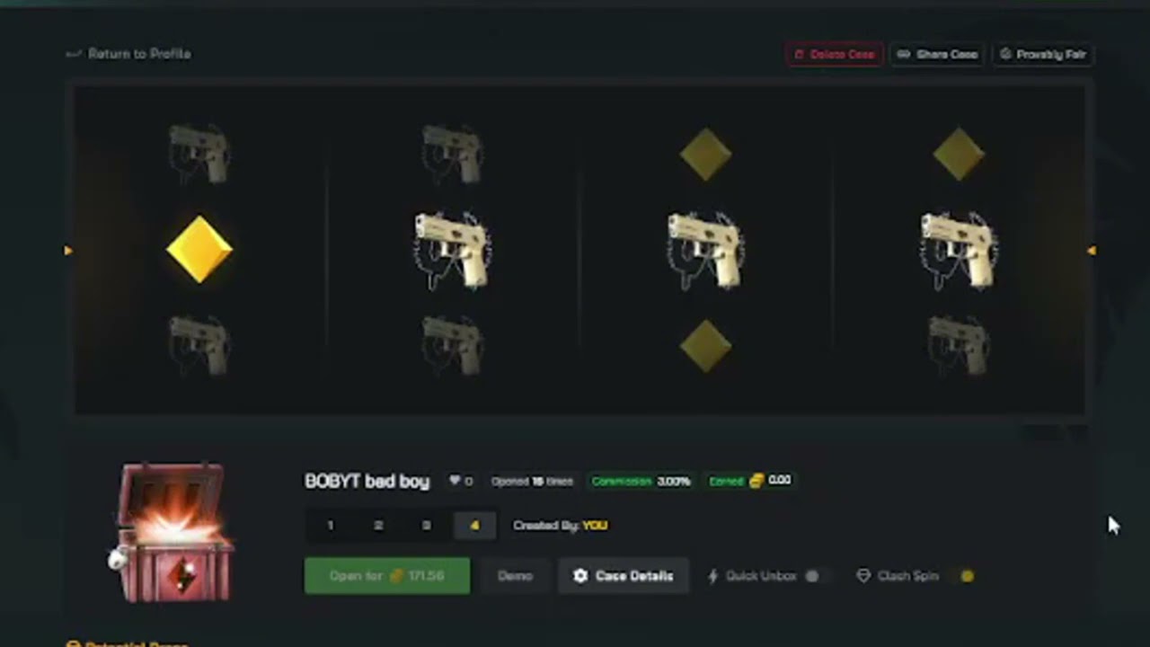 the best Cases For Battles on CLASH.GG