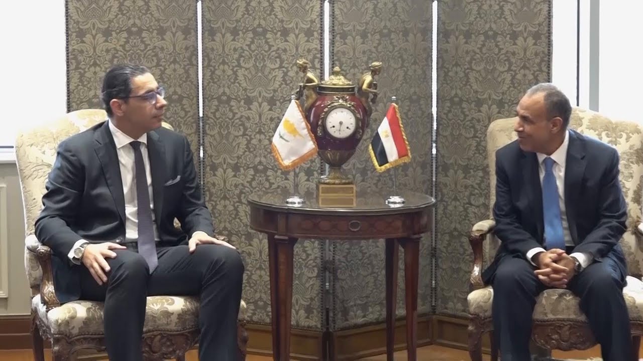 Egyptian foreign minister holds talks with Cyprus counterpart in Cairo