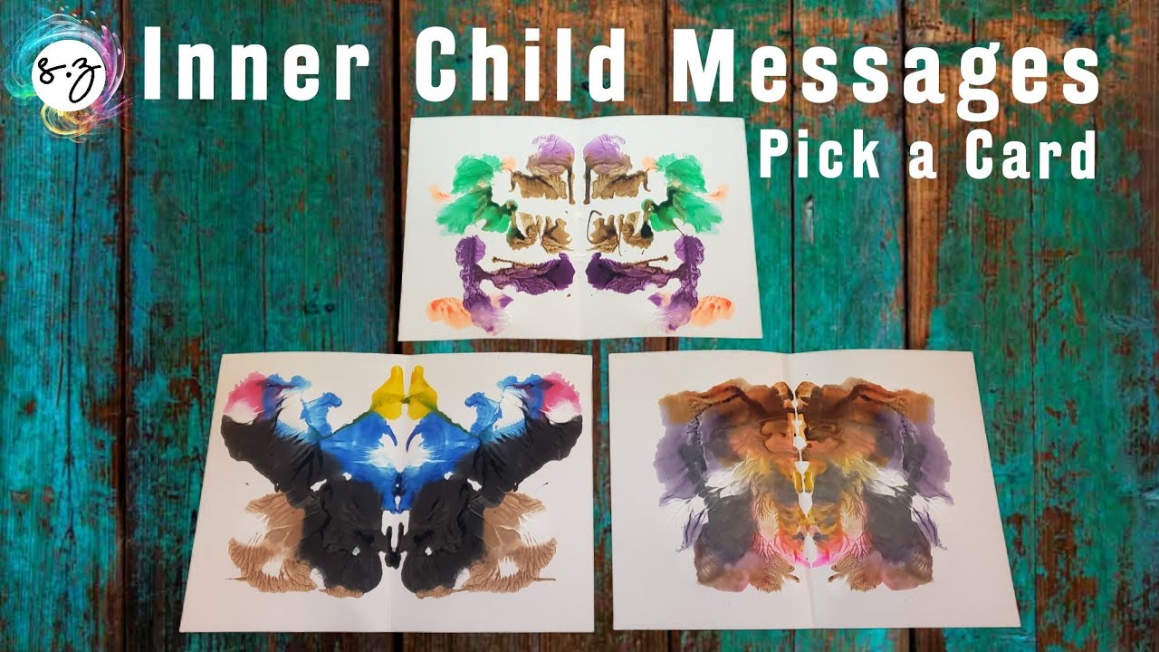 Channelings from Your Inner Child | Pick a Card 🔮 Inkblot Oracle Reading