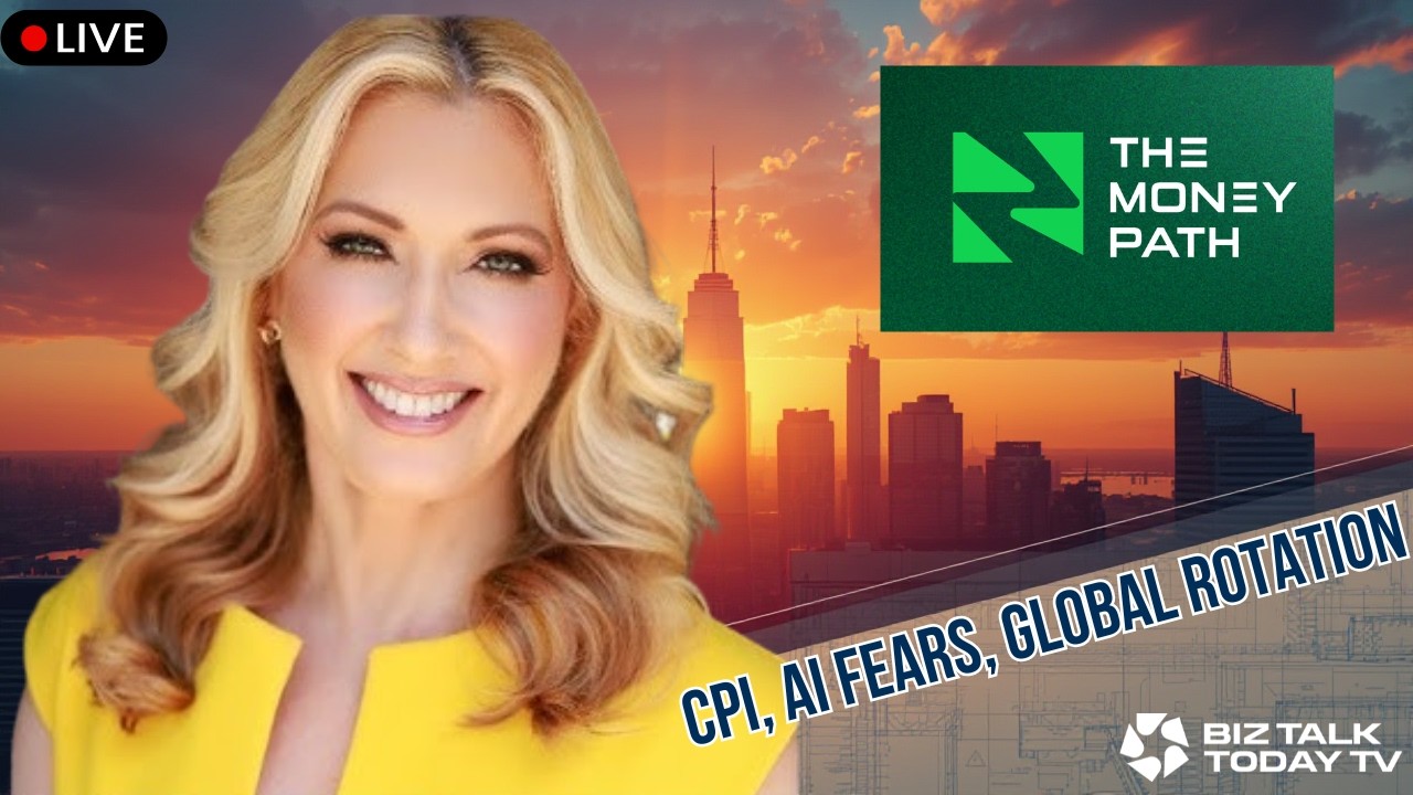 LIVE: Market Crossroads — CPI, AI Fears & Global Rotation with Victoria Fernandez
