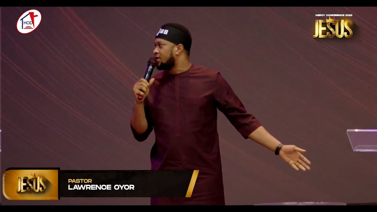 Pastor Lawrence Oyor and Apostle Mike Orokpo at Mercy Conference 2025