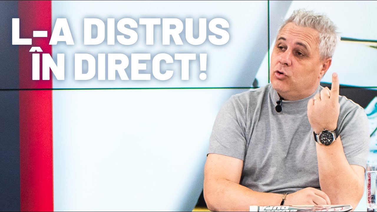 Cornel Dinu a intrat în direct și l-a distrus pe Șumudică: „Mă uit la «Șoșodică» ăsta. E cerșeală!”