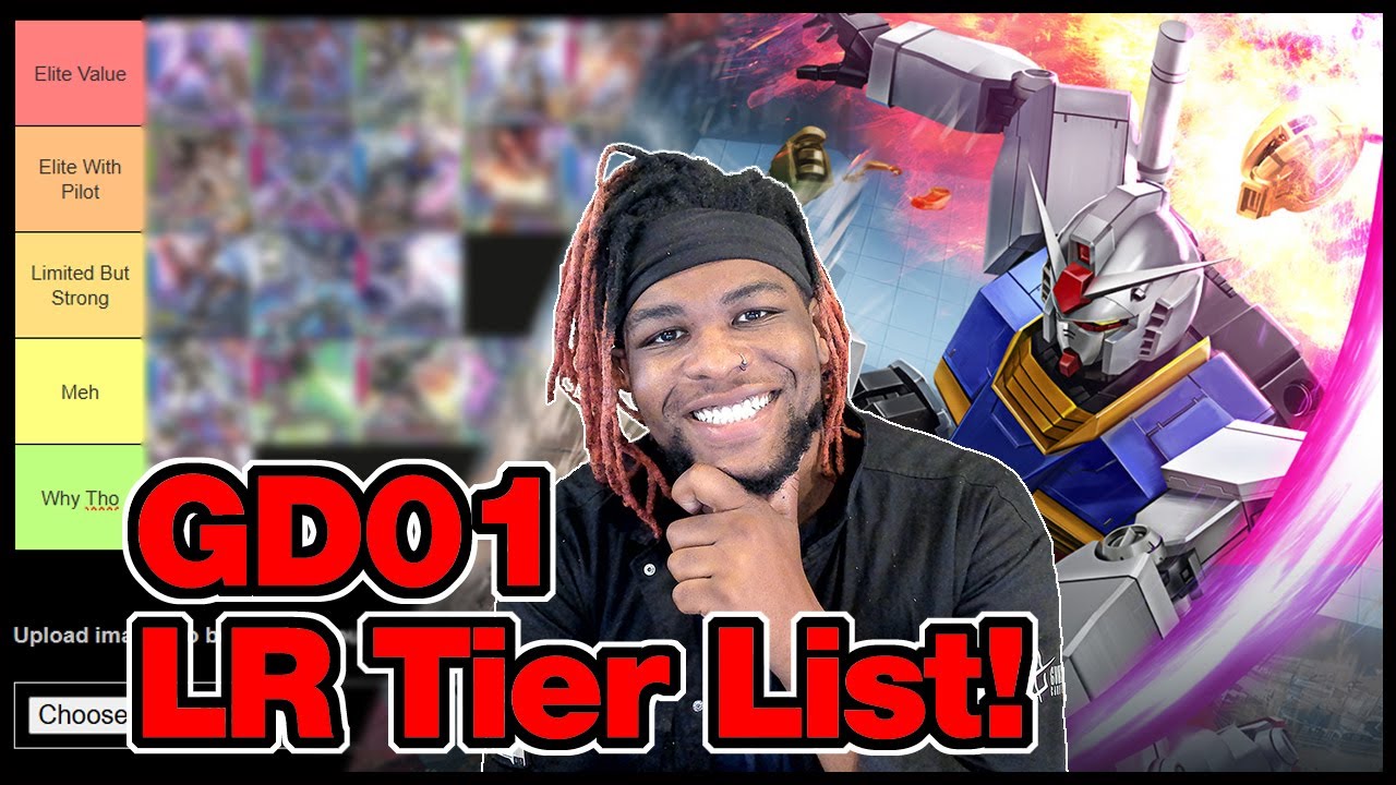 Which LRs Should You Hunt Down First?! Gundam Card Game GD01 + Starter LR Tierlist!