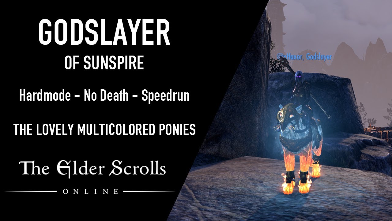 Godslayer of Sunspire - (Hardmode, No Death, Speedrun) Magicka Necromancer - ESO
