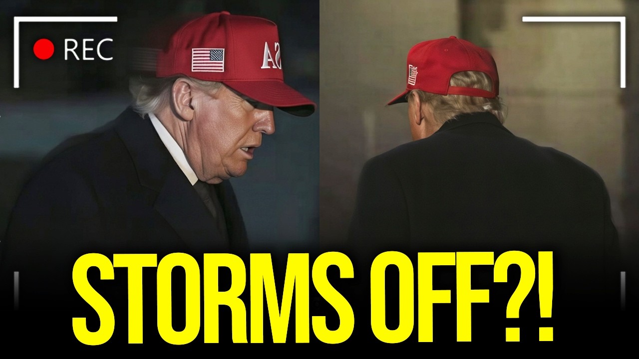 Trump RUNS AWAY from his OWN CATASTROPHE!
