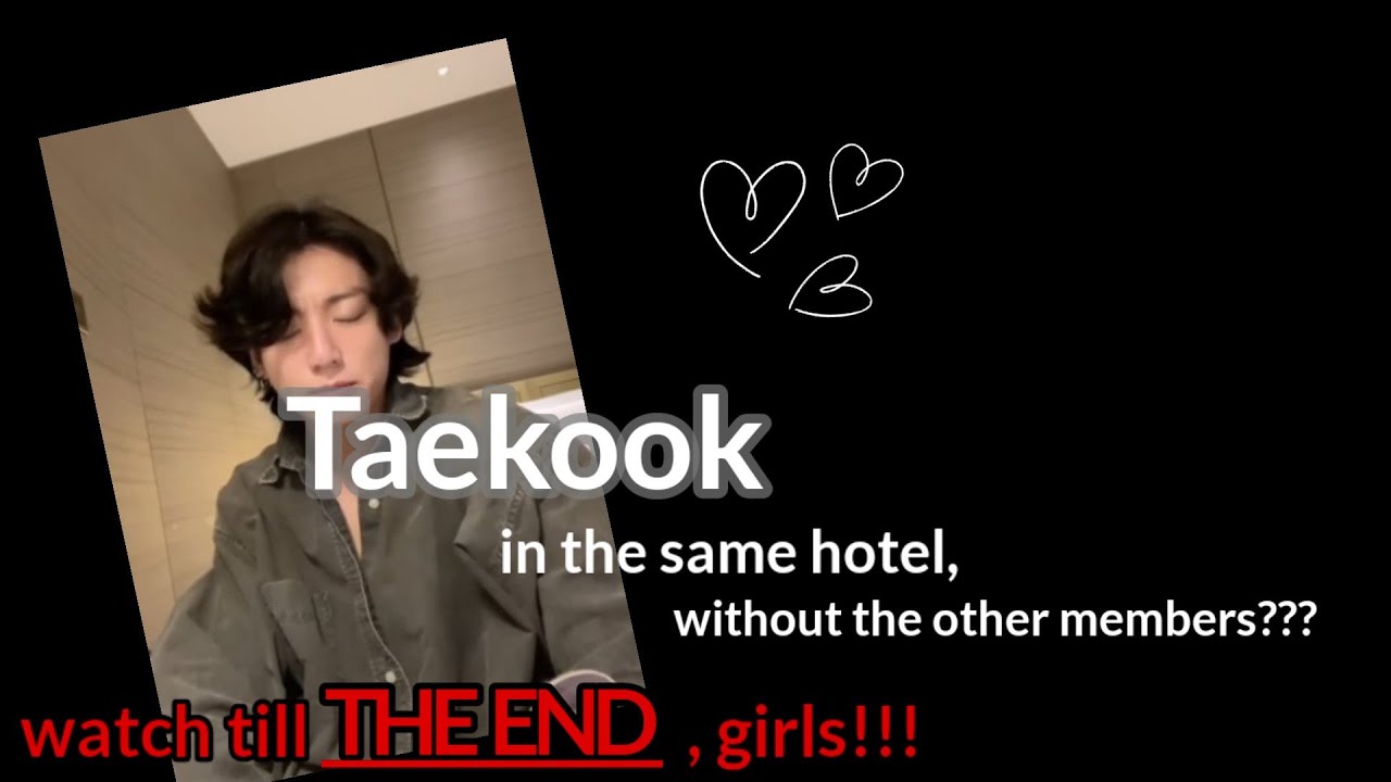 Taekook in the same hotel without the other members?? (WATCH TILL END) | Taekook FACT Time