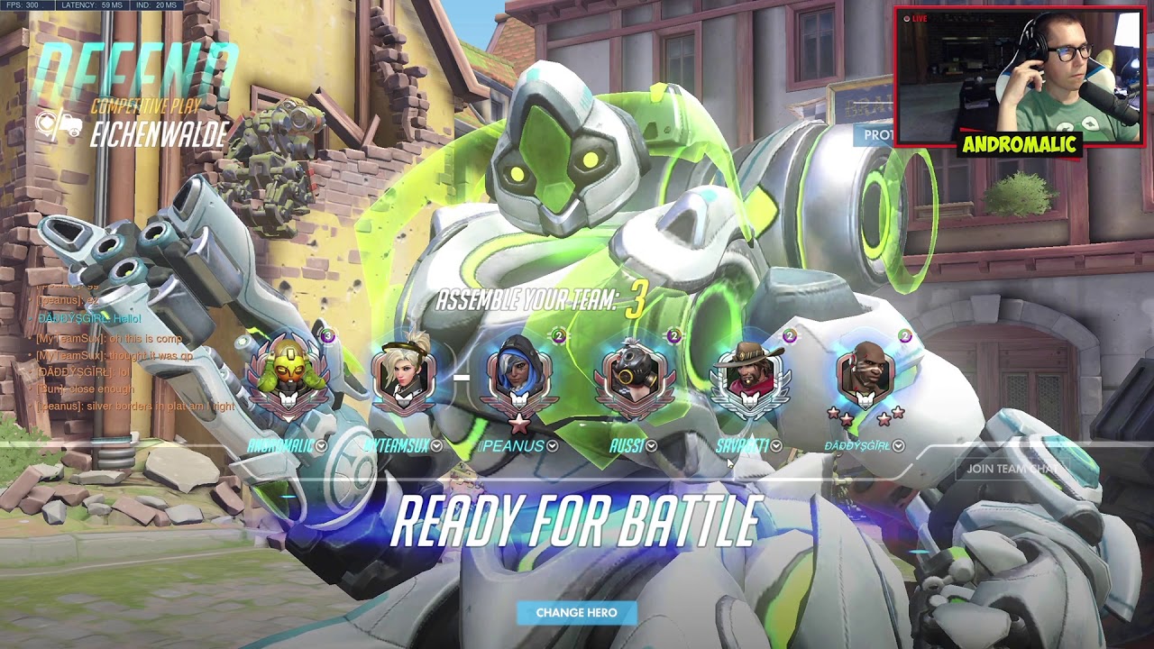 ИГРА ЗА ОРИСУ (Orisa) - OVERWATCH - ДАЙМОНД - Прохождение (PC) #20