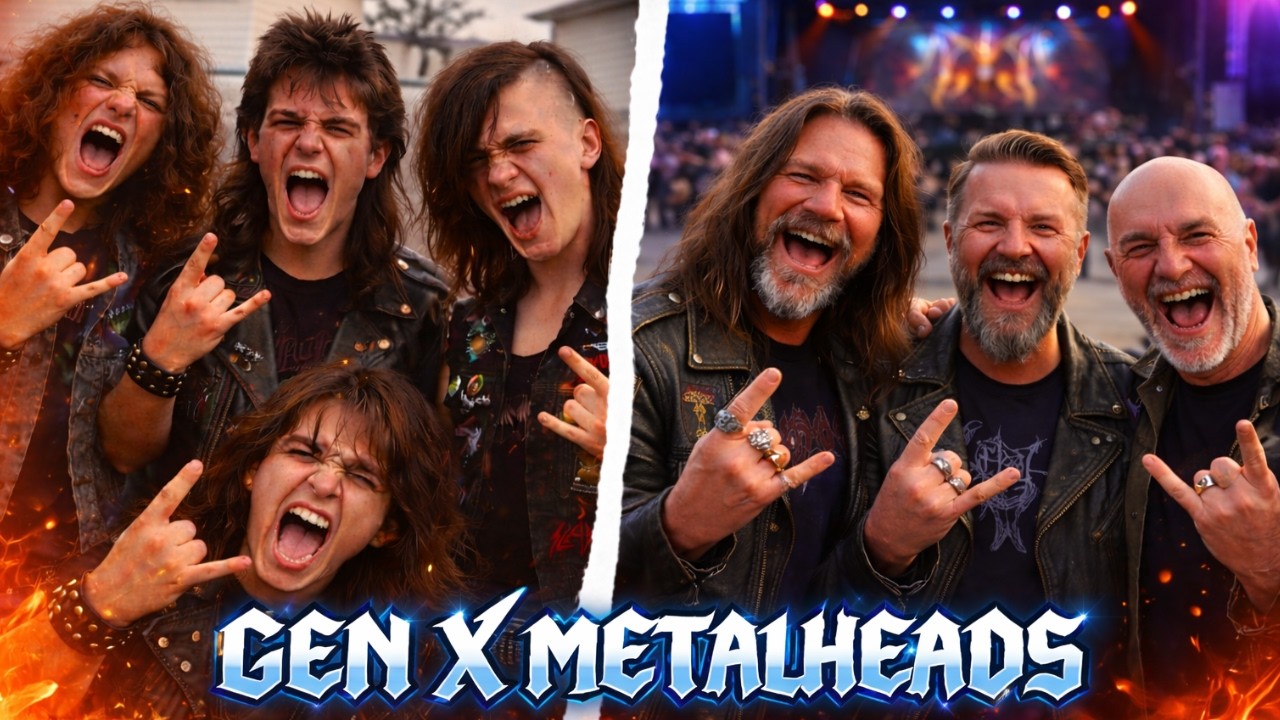 They Actually Studied Gen X Metalheads (the truth about 80's metal fans)