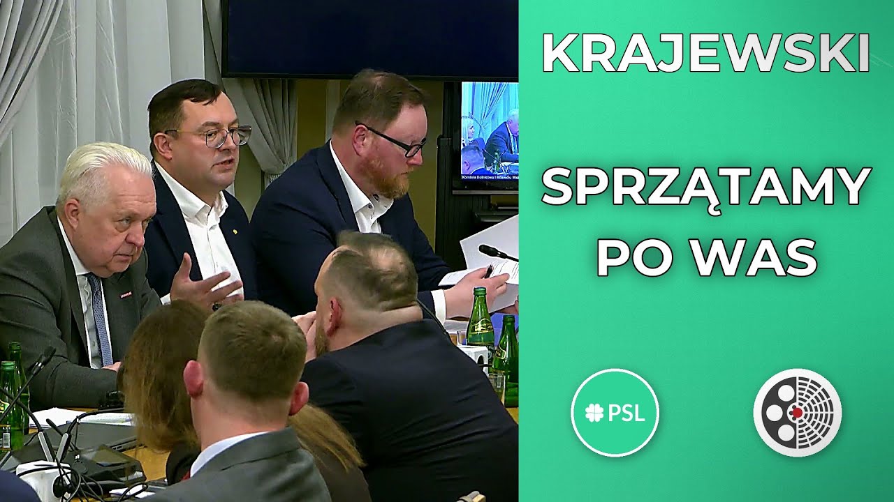 Stefan Krajewski odpiera zarzuty przed Komisją Rolnictwa