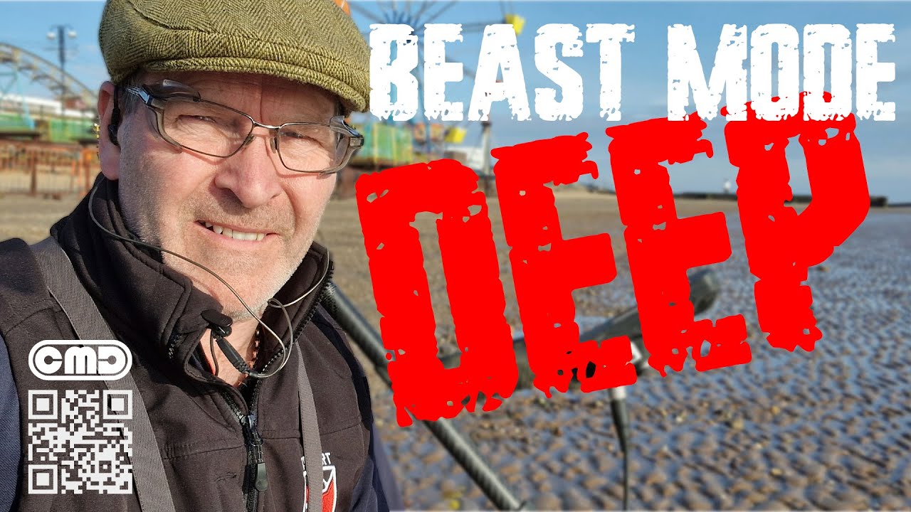 Beach Metal Detecting in DEEP BEAST MODE ENABLED | Deep Coins Setup.