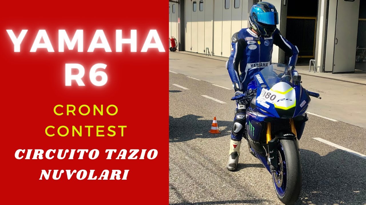 Yamaha R6 circuito Tazio Nuvolari Cervesina