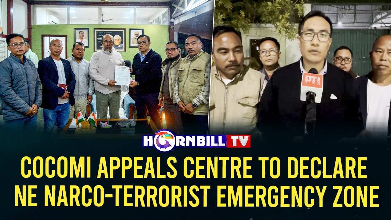 COCOMI APPEALS CENTRE TO DECLARE NE NARCO-TERRORIST EMERGENCY ZONE