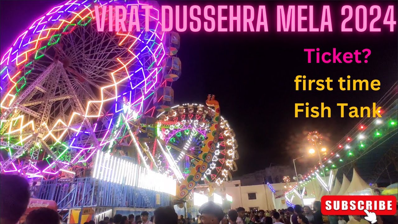 Virat Dussehra Mela 2024 | FISH TANK  ❤ | DELHI MELA ❤