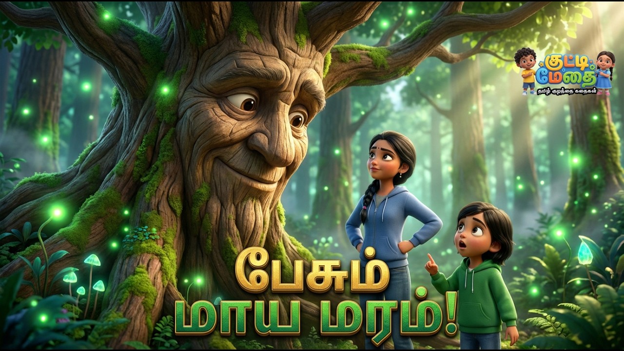மாயக் காடும் இரண்டு தேவதைகளும் | MagicForest | Tamil Moral Story for Kids | Kutty Medhai.