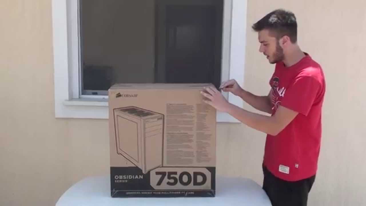 Corsair Obsidian 750D - Ένα ξεχασμένο unboxing xD