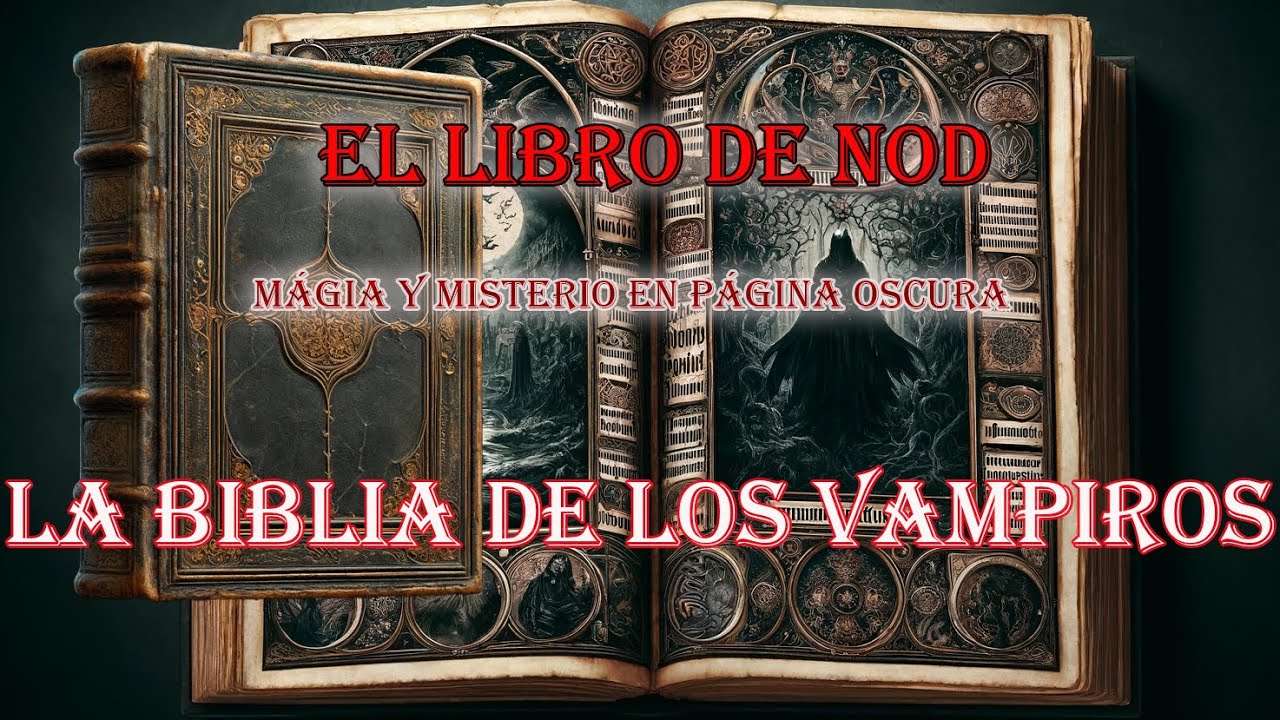 LA BIBLIA DE LOS VAMPIROS. EL LIBRO DE NOD #magic #viral #dark #podcast #audiobook #chorts #oculto