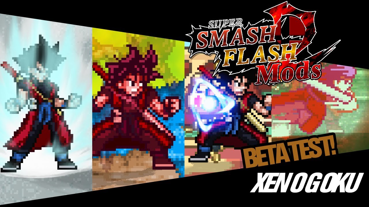 SSF2 Mods Showcase: Xeno Goku Beta Test! (Dragon Ball)