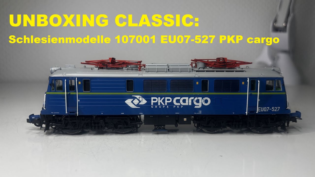 UNBOXING CLASSIC: Schlesienmodelle 107001 EU07 527 PKP cargo