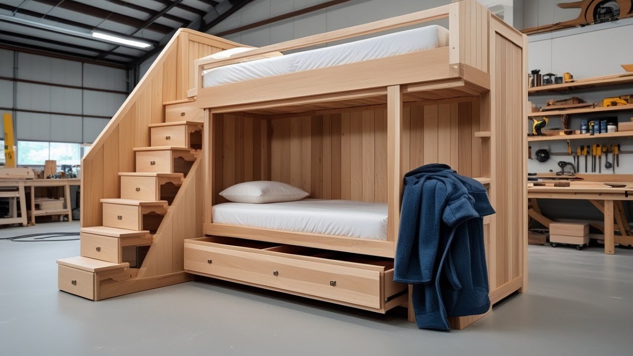 Building Your Dream Bunk Bed: A Journey in Woodworking
